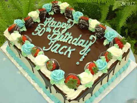 Birthday cake with sprinkles