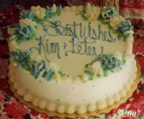 Bridal shower cake
